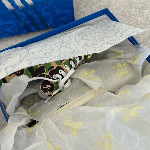 Adidas Stan Smith x BAPE 30th Anniversary Shoe - Picture 14 of 14